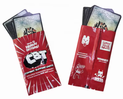 Custom Foil Printed Packaging for Trading Cards — image 1